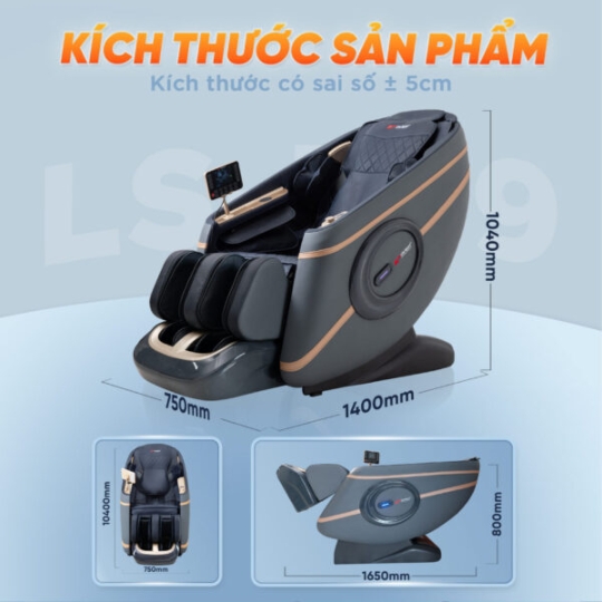 Ghế Massage Lifesport LS-339 SL New
