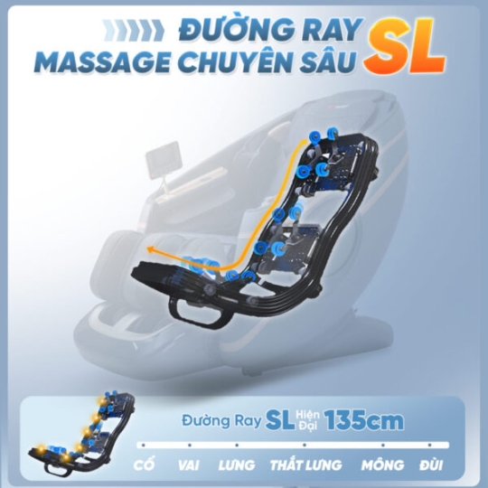 Ghế Massage Lifesport LS-339 SL New