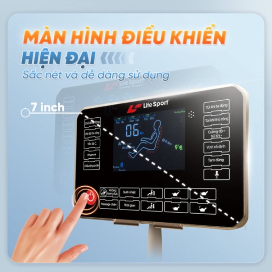 Ghế Massage Lifesport LS-339 SL New