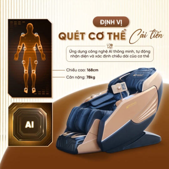 Ghế Massage Lifesport LS-660E SL