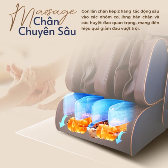 Ghế Massage Lifesport LS-666 – Blue