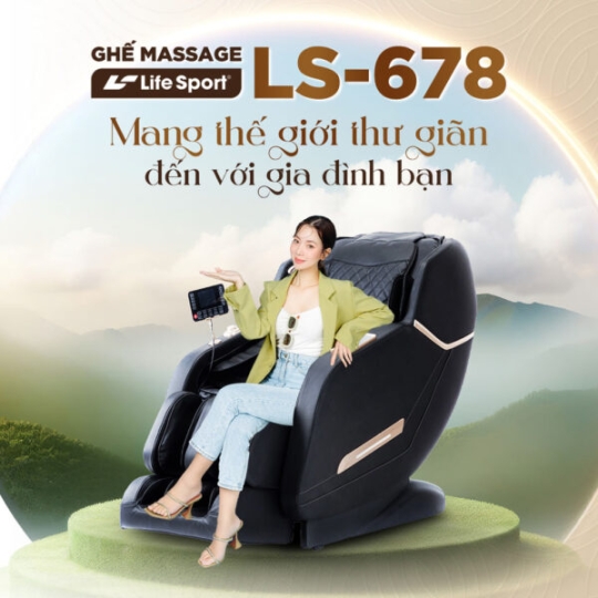 Ghế Massage Lifesport LS-678 SL