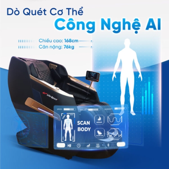 Ghế Massage Lifesport LS-679 SL