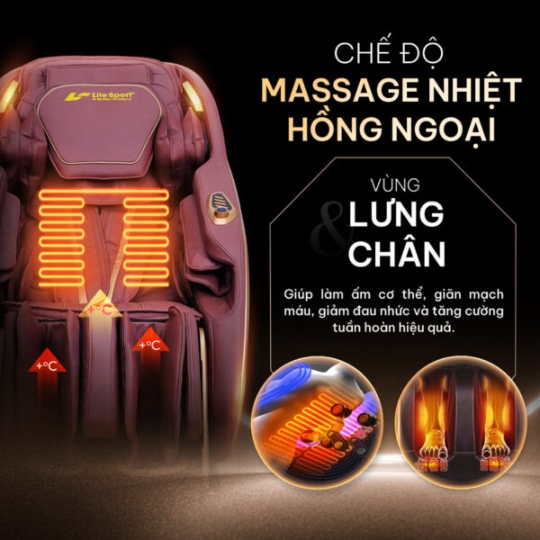 Ghế Massage Lifesport LS-682