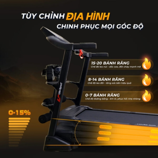 Máy Chạy Bộ Lifesport LS-2500